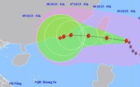 Khi nào bão Koinu đổ bộ Biển Đông?