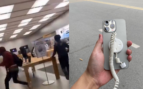 Đánh cắp iPhone trưng bày tại Apple Store: "Miếng bánh" không dễ ăn như tưởng tượng