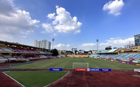 Sân vận động Hàng Đẫy rực rỡ trước giờ G, sẵn sàng cho trận Siêu cúp Quốc gia 2023 lịch sử