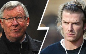 Sau 2 thập kỷ, David Beckham trải lòng về khoảnh khắc bị HLV Sir Alex đá giày vào mặt: "Tôi đã lao về phía ông ấy"