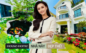 Sân vườn trong biệt thự 2 triệu đô của Lã Thanh Huyền: Diện tích "khủng" 150m2, nổi bật với hồ cá Koi đắt đỏ