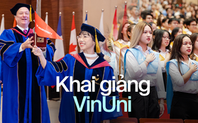 Toàn cảnh lễ khai giảng tại VinUni: Năm học mới, Hiệu trưởng mới và những dấu mốc mới!