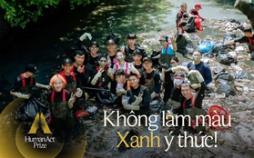 Trưởng nhóm Sài Gòn Xanh nói về hàng trăm tình nguyện viên ngâm mình dưới kênh đen: "Tụi mình không làm màu!"