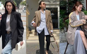 4 mẫu áo blazer làm nên phong cách mùa đông thanh lịch của sao Việt