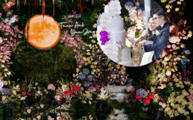 Đám cưới sang xịn ở Ba Đình, Hà Nội: Cô dâu chú rể chi cả tỷ cho concept cổ tích với hơn 1 tấn hoa nhập khẩu