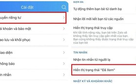 Cách đọc tin nhắn Zalo mà không bị phát hiện là "đã xem"