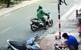 CLIP: Hình ảnh nghi phạm chở can xăng 20 lít vào phóng hỏa ở quận 8