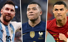 Cầu thủ xuất sắc nhất thế giới trong 5 thập kỷ qua: Messi so kè Ronaldo, Mbappe góp mặt