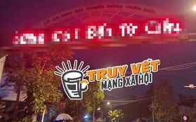 Vì sao bảng điện tử LED ở nhiều tỉnh thành chạy dòng chữ nhạy cảm?