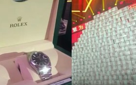 Choáng váng với các kiểu "thưởng" lạ của công ty châu Á: Tặng "sương sương" 98 đồng hồ Rolex, núi tiền mặt cao đến 2m