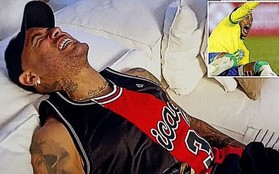 Neymar la hét, vật vã sau ca phẫu thuật đầu gối