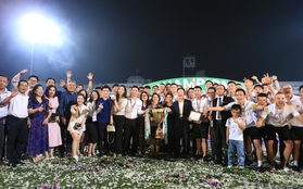Các đội vô địch V.League được thưởng thế nào: Bầu Hiển chi cả chục tỷ cho Hà Nội, CLB CAHN được thưởng ít nhất