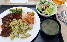 "Soi" cơm canteen trường ĐH số 1 Hàn Quốc: Cực ngon và đầy đặn, có suất chỉ 19 nghìn đồng!