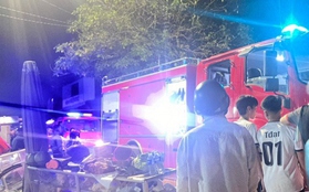 Chợ ở Bình Phước bốc cháy, 9 ki ốt bị thiêu rụi