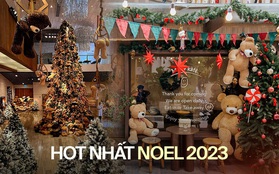 Kiểu trang trí cây thông hot nhất mùa Noel 2023: Nơi nào có gấu bông, nơi đó đông nghìn nghịt