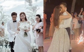 Cặp "tiên đồng ngọc nữ TVB" hôn nhau say đắm trong hôn lễ, netizen hân hoan vì chú rể cuối cùng cũng hạnh phúc sau vụ bị cắm sừng