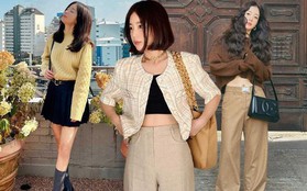 Fashionista Hàn Quốc có phong cách siêu trẻ trung ở tuổi 40, ngắm là muốn học theo