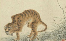 Cố cung lưu giữ bức tranh kỳ lạ vẽ con hổ ốm đói, hậu thế khó hiểu, chuyên gia phóng to tìm thấy chân tướng