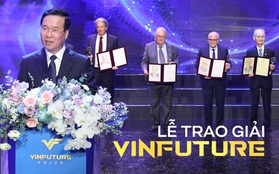 Toàn cảnh Lễ trao giải VinFuture 2023 - giải thưởng Khoa học công nghệ lớn nhất hành tinh