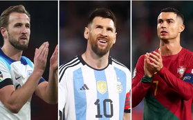 Xếp hạng 7 tiền đạo xuất sắc nhất năm 2023: Messi xếp sau Ronaldo, Haaland chỉ đứng thứ 2