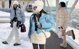 Nàng blogger Hàn chỉ bạn 6 cách phối áo phao gọn gàng, năng động trong mùa giá rét