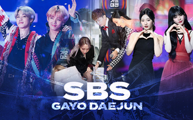 Lời nguyền 3 năm SBS Gayo Daejun: Nữ idol hạng A gãy xương, từ BTS - NCT ngã sân khấu đến aespa - MAMAMOO khổ sở trên thảm đỏ