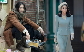 2 tạo hình đối lập trong Sinh Vật Gyeongseong cho thấy: Han So Hee luôn đẹp dù bụi bặm hay chỉn chu