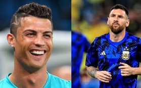 Phản ứng gây sốt của Ronaldo trong bài đăng Messi "tụt hạng", lập tức nhận về 150 nghìn lượt thả tim