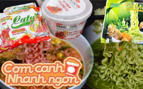 Bất ngờ với hương vị của hai loại mì tôm "xanh, đỏ" đang hot trên MXH: Có ngon như lời đồn?