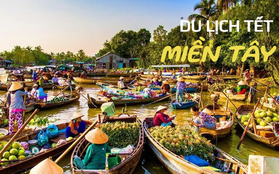 Loạt tour du lịch Tết khởi hành về miền Tây sông nước với giá dưới 3 triệu