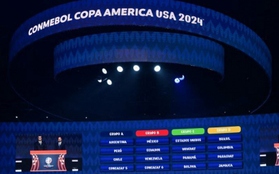 Kết quả bốc thăm Copa America 2024: Brazil và Argentina ở bảng đấu khó