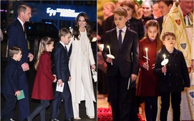 Gia đình William - Kate "gây bão" khi cùng xuất hiện trước truyền thông, Hoàng tử út lại chiếm spotlight với khoảnh khắc hài hước