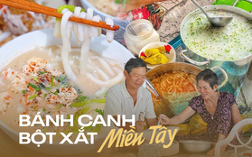 Đăng tải bộ ảnh gia đình cùng làm bánh canh bột xắt miền Tây, anh chàng khiến nhiều người phát thèm mùi vị quê hương