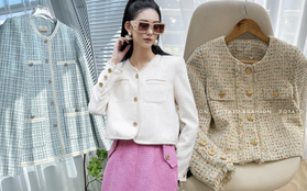 Tranh thủ blazer tweed đang sale ầm ầm, nàng công sở sắm ngay vài chiếc