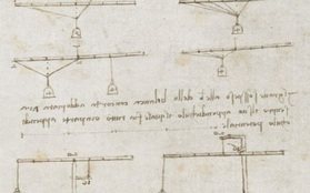 Bản phác thảo cho thấy thiên tài Leonardo da Vinci đã nắm bắt được lực hấp dẫn trước Isaac Newton cả một thế kỷ