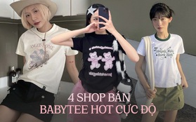 Tranh thủ lúc áo baby tee đang hot rần rần, chị em ghim ngay 4 local brand có nhiều mẫu đẹp lại "chất"