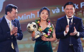 Quả bóng vàng Việt Nam 2022 thuộc về Huỳnh Như và Văn Quyết
