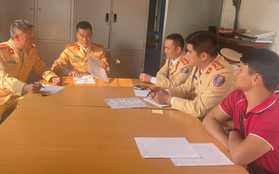 CSGT xác minh thông tin vụ xe ba bánh đi trên cao tốc Hải Phòng - Hạ Long
