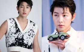 Bố bỉm sữa Song Joong Ki lột xác khi diện crop top, nhưng mọi sự chú ý lại đổ dồn vào dấu vết lão hoá