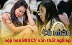 Cử nhân lên mạng "than thở" vì nộp 800 đơn xin việc, 30 lần phỏng vấn vẫn thất nghiệp: Do thị trường quá khắc nghiệt hay bản thân chưa đủ xuất sắc?