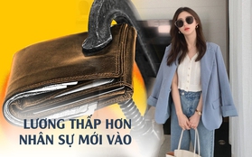 Làm việc 10 năm, lương lại "đảo ngược" với sinh viên mới ra trường?