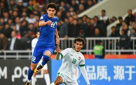 Cầu thủ Iraq bỏ lỡ "không tưởng", U20 Uzbekistan đăng quang giải châu Á