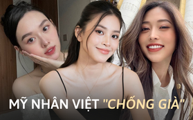 Bí quyết “chống già” của Hoa và Á hậu Việt: Tiểu Vy dùng mặt nạ ngừa lão hoá, Phương Nga khen nức nở chai serum “quốc dân”