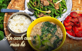 Người Việt có 2 loại rau quốc dân nếu kết hợp cùng canh cua đồng sẽ giúp nhuận tràng, khỏe ruột