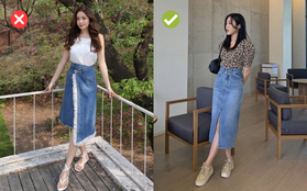 4 mẫu chân váy denim không nên mua