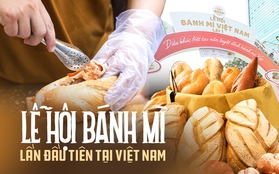 Lễ hội bánh mì lần đầu được tổ chức: hàng ngàn người đông đúc xếp hàng, hơn trăm gian bánh hấp dẫn tề tựu