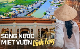 Về Vĩnh Long trải nghiệm không chỉ có miệt vườn hoa trái mà còn cả một di sản kiến trúc độc nhất vô nhị