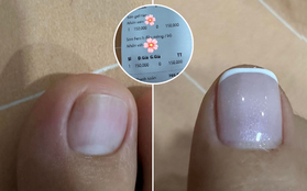 Nữ nhân chia sẻ bộ nail giá 700k, netizen tức dùm: ''Về quê làm có khi lại đẹp hơn!''