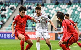 Thoát thua Tajikistan, U20 Hàn Quốc "mướt mồ hôi" giành vé đi tiếp
