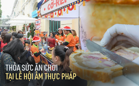 Lễ hội ẩm thực Pháp đang được "tín đồ" ăn uống ở Hà Thành săn đón